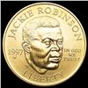 Image 1 : 1997-W .25oz Gold Commem $5 Robinson SUPERB GEM