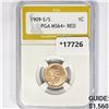 Image 1 : 1909-S/S Wheat Cent PGA MS64+ RED