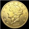 Image 1 : 1893-S $20 Gold Double Eagle NEARLY UNCIRCULATED