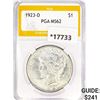 Image 1 : 1923-D Silver Peace Dollar PGA MS62
