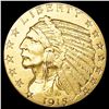 Image 1 : 1915 $5 Gold Half Eagle NEARLY UNCIRCULATED