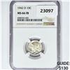 Image 1 : 1942-D Mercury Silver Dime NGC MS66 FB