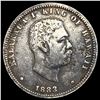 Image 1 : 1883 Kingdom of Hawaii Quarter LIGHTLY CIRCULATED