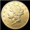 Image 1 : 1882-S $20 Gold Double Eagle CLOSELY UNCIRCULATED