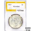 Image 1 : 1927 Silver Peace Dollar PGA MS64