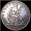 Image 1 : 1861-O Seated Liberty Half Dollar CLOSE UNC