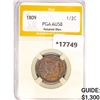 Image 1 : 1809 Classic Head Half Cent PGA AU58 Rotated Dies