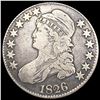 Image 1 : 1826 Capped Bust Half Dollar NICELY CIRCULATED