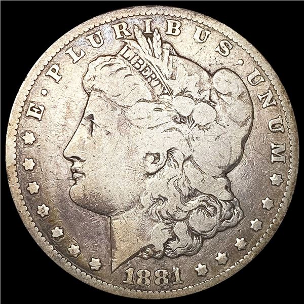 1881-CC Morgan Silver Dollar NICELY CIRCULATED