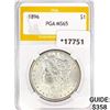 Image 1 : 1896 Morgan Silver Dollar PGA MS65