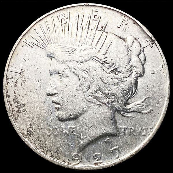 1927-D Silver Peace Dollar LIGHTLY CIRCULATED