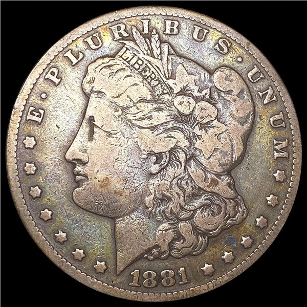 1881-CC Morgan Silver Dollar LIGHTLY CIRCULATED