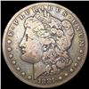 Image 1 : 1881-CC Morgan Silver Dollar LIGHTLY CIRCULATED