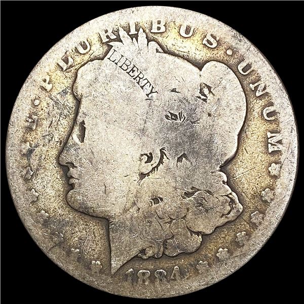 1884-CC Morgan Silver Dollar NICELY CIRCULATED