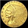 Image 1 : 1925-D $2.50 Gold Quarter Eagle CLOSE UNC