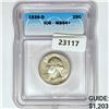 Image 1 : 1936-D Washington Silver Quarter ICG MS64+