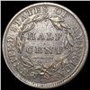 Image 2 : 1809 9/Invo 9 Classic Head Half Cent NICE CIRC