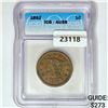 Image 1 : 1852 Large Cent ICG AU58