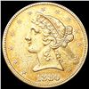 Image 1 : 1880 $5 Gold Half Eagle HIGH GRADE