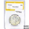 Image 1 : 1918-S Walking Liberty Half Dollar PGA MS64