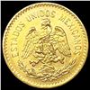 Image 2 : 1906 Mexico .1206oz Gold 5 Pesos UNCIRCULATED
