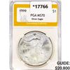 Image 1 : 1999 American Silver Eagle PGA MS70