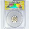 Image 2 : 1869 Nickel Three Cent ANACS MS65 Clashed Dies