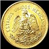 Image 2 : 1906 Mexico .1206oz Gold 5 Pesos UNCIRCULATED