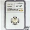 Image 1 : 1936 Mercury Silver Dime NGC MS65 FB