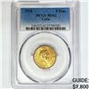 Image 1 : 1916 5 Pesos .24oz Cuban Gold PCGS MS62