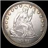 Image 1 : 1871 Seated Liberty Quarter NEARLY UNCIRCULATED