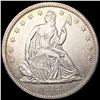 Image 1 : 1842 Sm Date Rev 42 Seated Liberty Half Dollar UNC