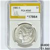 Image 1 : 1883-S Morgan Silver Dollar PGA MS60