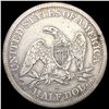 Image 2 : 1865-S Seated Liberty Half Dollar NICELY CIRC