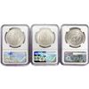 Image 2 : 1884-O Set (3) Morgan Silver Dollar NGC MS62