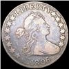 Image 1 : 1806 Draped Bust Half Dollar NICELY CIRCULATED
