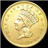 Image 1 : 1857 Rare Gold Dollar CLOSELY UNCIRCULATED