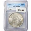Image 1 : 1921 Morgan Silver Dollar ICG MS65