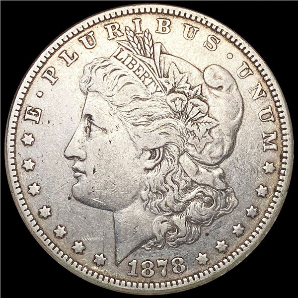 1878 8TF Morgan Silver Dollar LIGHTLY CIRCULATED