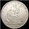 Image 1 : 1877 Seated Liberty Half Dollar CLOSELY UNC
