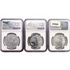 Image 2 : 2023 Set (3) 1oz G.B. S2Â£ NGC MS69 Q. Elizabeth