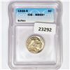 Image 1 : 1938-D Buffalo Nickel ICG MS65+