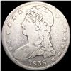 Image 1 : 1838 Capped Bust Half Dollar NICELY CIRCULATED