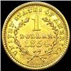 Image 2 : 1854 Rare Gold Dollar UNCIRCULATED