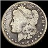 Image 1 : 1890-CC Morgan Silver Dollar NICELY CIRCULATED