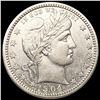 Image 1 : 1904 Barber Quarter CLOSELY UNCIRCULATED