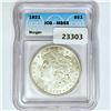 Image 1 : 1921 Morgan Silver Dollar ICG MS65