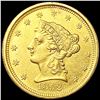 Image 1 : 1852 $2.50 Gold Quarter Eagle UNCIRCULATED