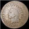 Image 1 : 1871 Indian Head Cent NICELY CIRCULATED