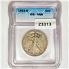 Image 1 : 1921-S Walking Liberty Half Dollar ICG VG8